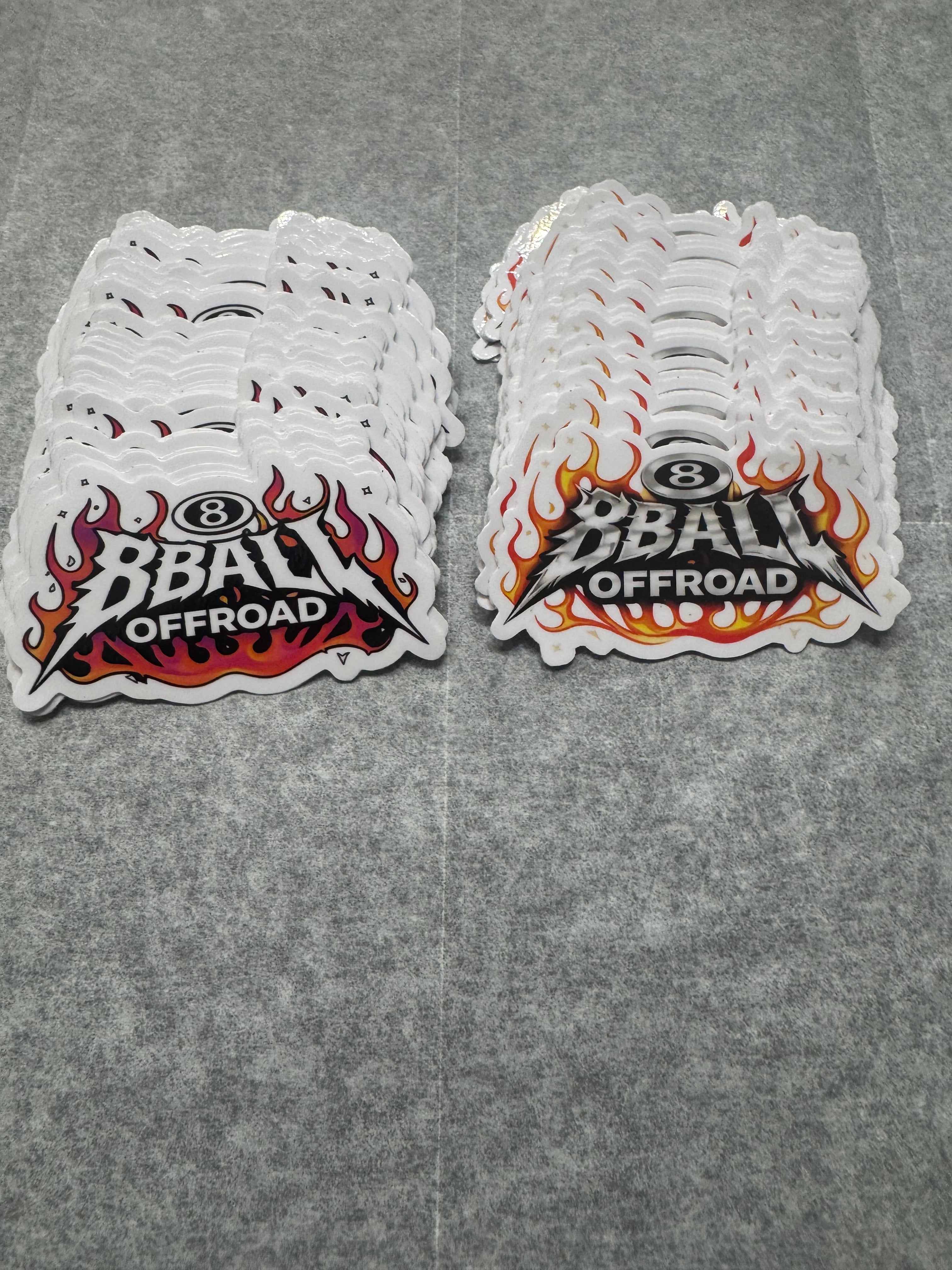 Flame Sticker