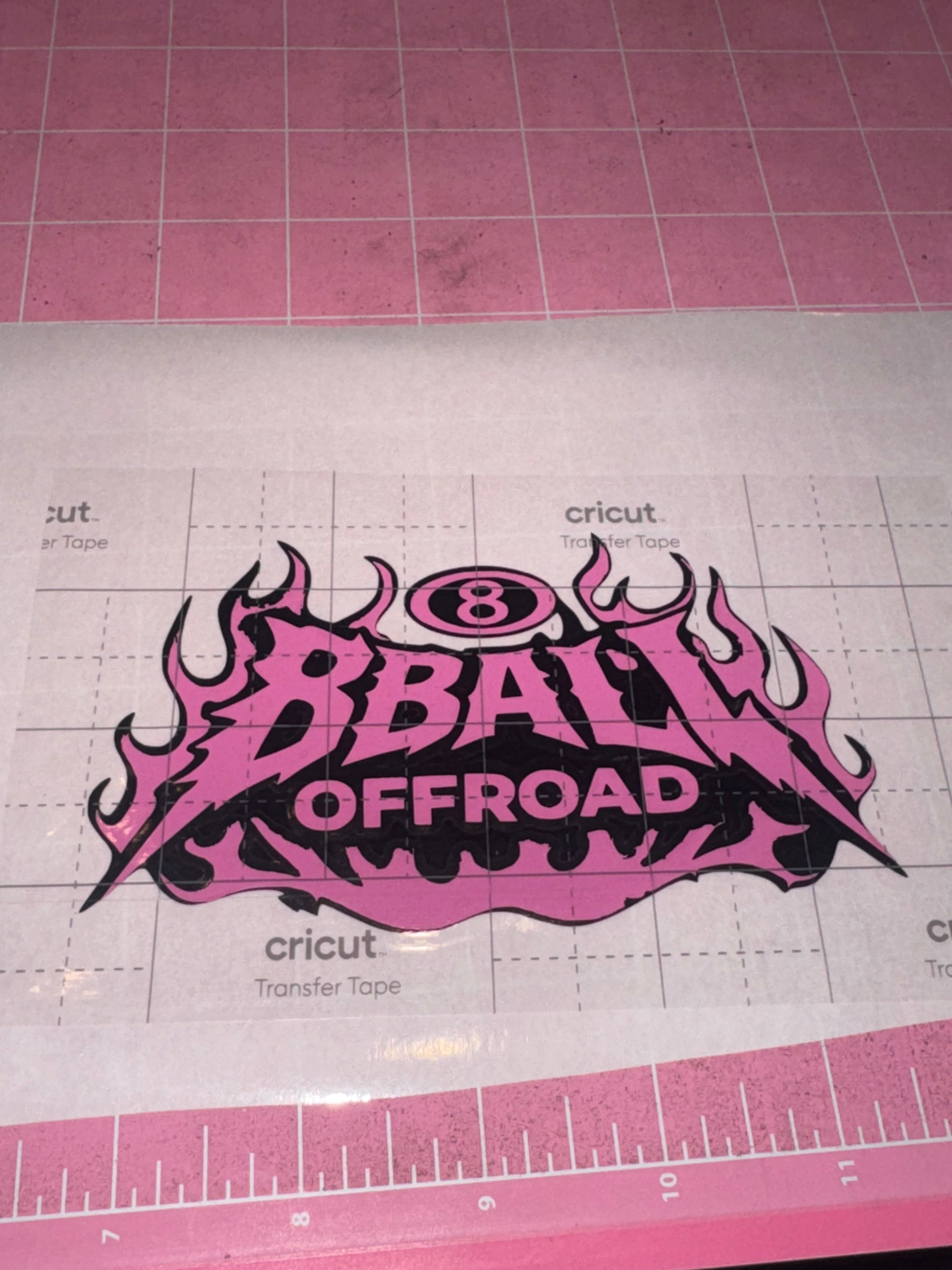 Flame Decal